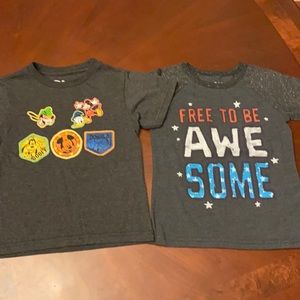 boy’s tops size 4T used good condition